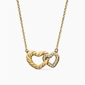 David Yurman CABLE COLLECTIBLES® INTERLOCKING HEART NECKLACE